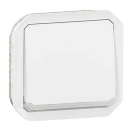 Va-et-vient avec voyant lumineux Plexo Legrand - 10AX - IP55 - A composer - Etanche - Blanc
