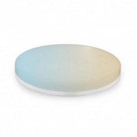 Plafonnier LED CCT Clipso II Miidex - 15W - Ø220mm - 3000 à 6000K - Blanc