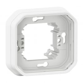 Support de plaque Plexo Legrand - IP55 - 1 poste - Blanc antimicrobien