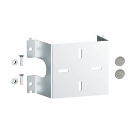 Réhausse 1 poste Plexo Legrand - Avec vis de fixation et bouchon d'isolation - Inox