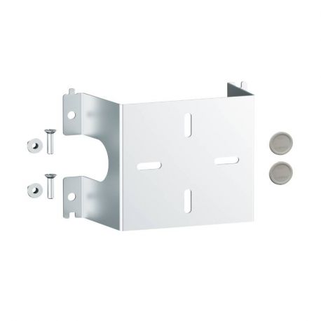 Réhausse 1 poste Plexo Legrand - Avec vis de fixation et bouchon d'isolation - Inox
