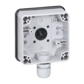 Boitier étanche 1 poste Plexo Legrand - IP66 - Gris - Composable