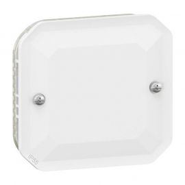 Enjoliveur obturateur étanche Plexo Legrand - IP55 - Blanc