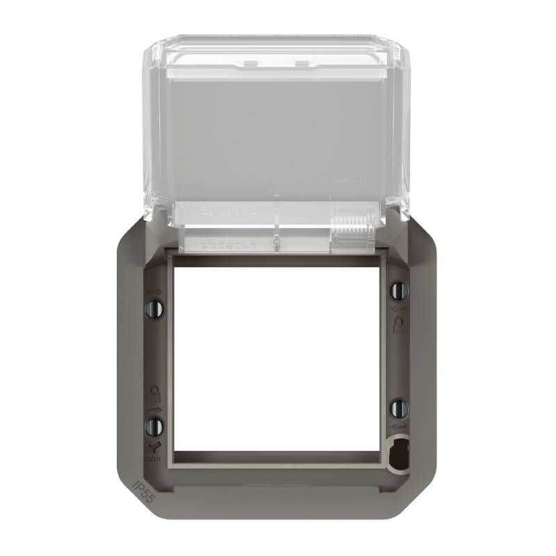 LEGRAND Plexo New Insert Mosaic Adaptateur Gris 069582L