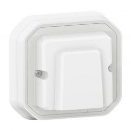 Sortie de câble 16A Plexo Legrand - Complet encastré - IP55 - Blanc
