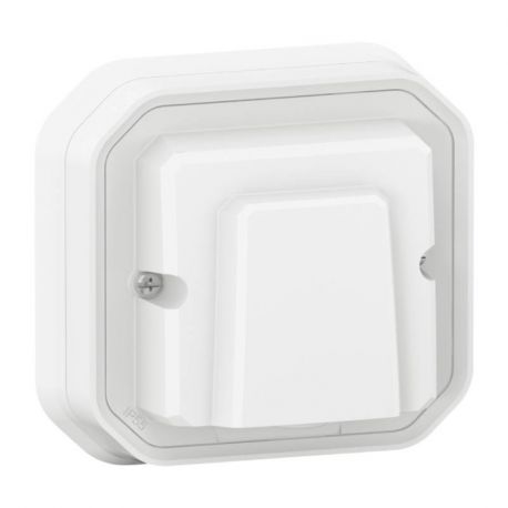 Sortie de câble 16A Plexo Legrand - Complet encastré - IP55 - Blanc