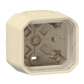 Boîtier étanche Plexo Legrand - Pour montage saillie - 1 poste - Beige