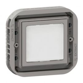 Voyant de balisage et signalisation à LED Plexo Legrand - IP55 - A composer - Gris