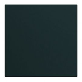 Obturateur Hager Gallery - 2 modules - Avec enjoliveur noir