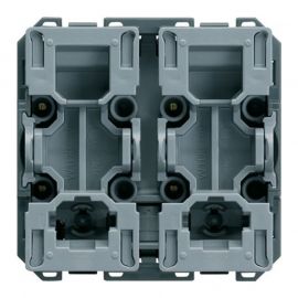 Interrupteur pour volets roulants inverseur Hager Gallery - 2 modules - Composable