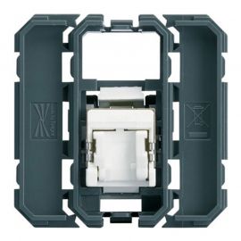 Prise RJ45 Hager Gallery - Cat.6 FTP - Grade 2 - Composable
