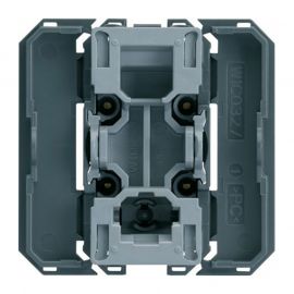 Interrupteur bipolaire Hager Gallery 10A - 2 modules - Composable