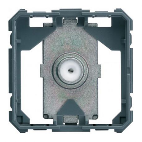 Lot de 10 prises TV Type F Hager Gallery - 2 modules - Composable
