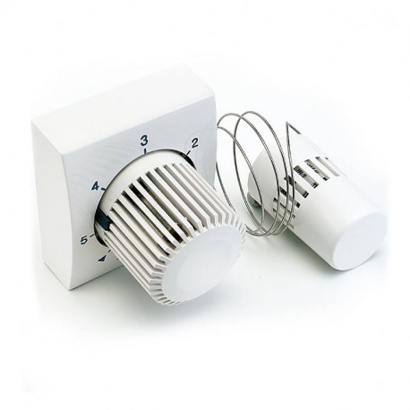 Tête thermostatique e-Senso Comap - Avec sonde et commande déportée - ØM28 - Blanc