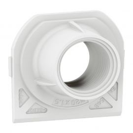 Embout presse étoupe 1 entrée Plexo Legrand - Pour boîtier saillie étanche - Filetage M20 - Blanc
