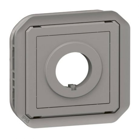 Adaptateur étanche Plexo Legrand - Pour fonction Osmoz - Bague Ø22mm - A composer - Gris
