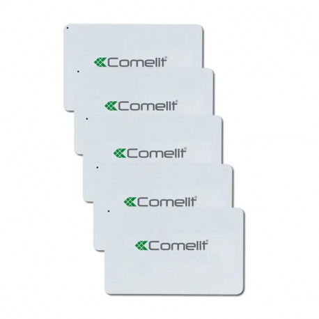 Lot de 5 cartes de configuration pour centrales ACM-R Comelit