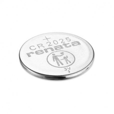 Pile bouton lithium CR2025 Renata - 3V - 160 mAh