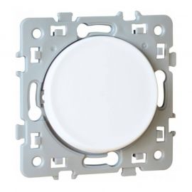 Va-et-vient lumineux Square 1 poste - 10AX - 250V - Blanc