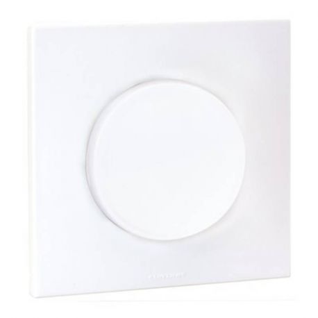 Interrupteur ou va-et-vient Square Eur'Ohm - Complet - Blanc