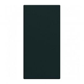 Enjoliveur Hager Gallery pour va-et-vient - 1 module - Noir