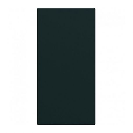Enjoliveur Hager Gallery pour va-et-vient - 1 module - Noir