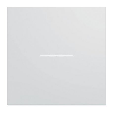 Enjoliveur Hager Gallery pour va-et-vient à voyant - 2 modules - Blanc