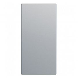 Enjoliveur Hager Gallery pour va-et-vient - 1 module - Titane