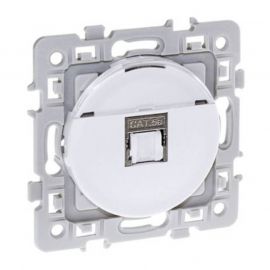 Lot de 20 prises RJ45 Cat5E Grade1 UTP Square - 250V - Blanc