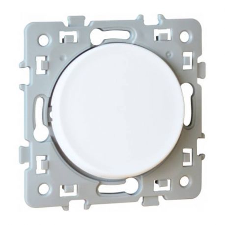 Va-et-vient Square 1 poste - 10AX - 250V - Blanc - Avec griffes