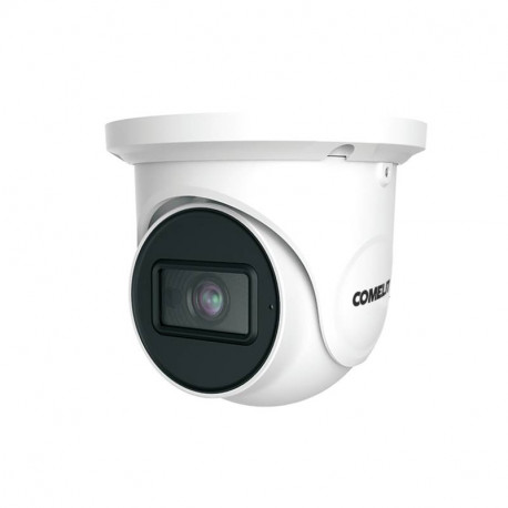 Caméra de vidéosurveillance IP Turret all-in-one série Next Comelit - optique 2.8-12mm - IR 50m - 4MP@30 fps - 12VCC - Blanc