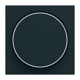 Enjoliveur variateur rotatif Hager Gallery - Noir