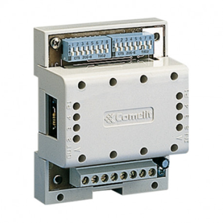 Commutateur pour installations audio ou audio vidéo simple bus 1 à 2 Comelit