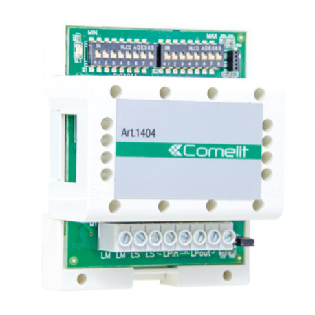 Commutateur audio/vidéo pour systèmes numériques Simplebus 2 Comelit