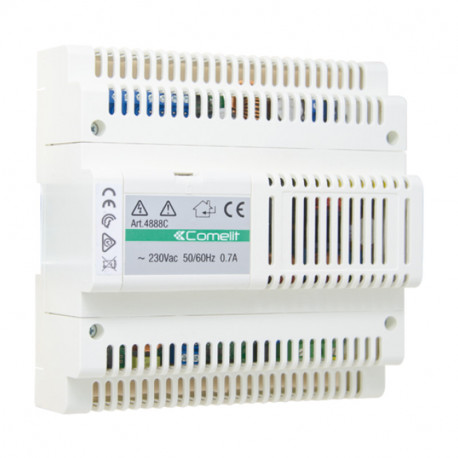 Centrale vidéo simplebus Comelit - 4 sorties - 12VCD