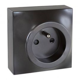 Prise 2P+T Dune Eur'Ohm - 16A - Complet - Vulcain - NF