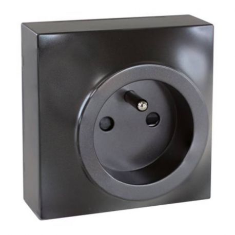 Prise 2P+T Dune Eur'Ohm - 16A - Complet - Vulcain - NF