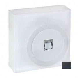 Prise RJ45 Dune Eur'Ohm - Cat. 6A - Grade 3 - Complet - Vulcain