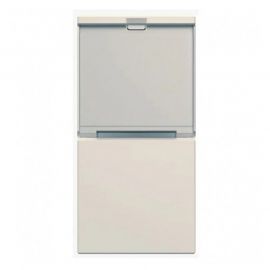 Enjoliveur Hager Gallery pour interrupteur avec porte-étiquette - 1 module - Dune
