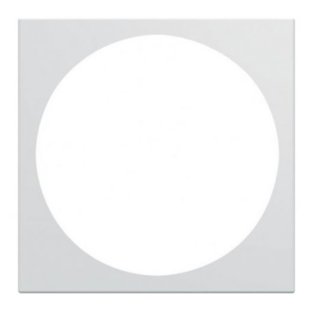 Enjoliveur VDI Hager Gallery - 2 modules - Blanc