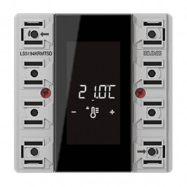Mécanisme contrôleur d'ambiance 8 touches KNX Jung - Régulation de température, variation, volet, etc
