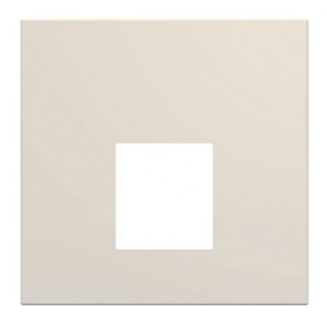 Enjoliveur prise RJ45 Hager Gallery - 2 modules - Dune