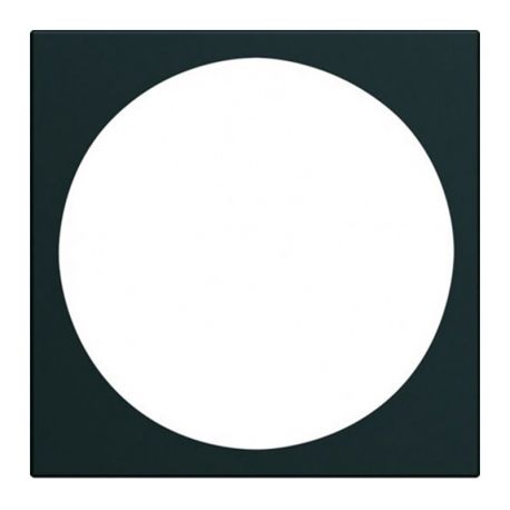 Enjoliveur VDI Hager Gallery - 2 modules - Noir