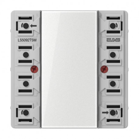 Mécanisme interrupteur KNX Jung - 4 touches - 2 voies - Multifonction