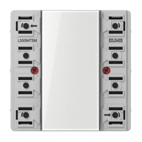 Mécanisme interrupteur KNX Jung - 8 touches - 4 voies - Multifonction
