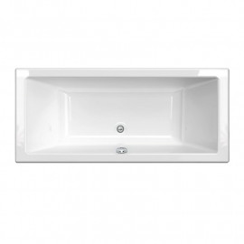 Baignoire duo rectangulaire Baig II Aquance - 180x80 mm - Toplax - Blanc - Baig10066