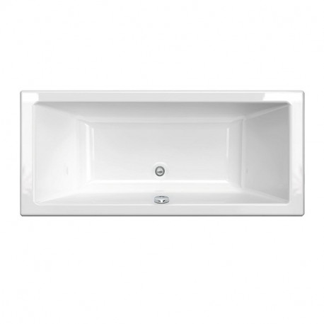 Baignoire duo rectangulaire Baig II Aquance - 180x80 mm - Toplax - Blanc - Baig10066