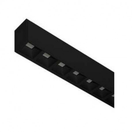 Plafonnier linéaire LINEAR 1C Indigo - 38W - Noir - IP20