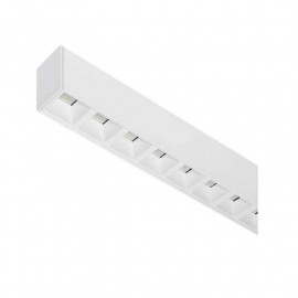 Plafonnier linéaire LINEAR 1C Indigo - 38W - Blanc - IP20