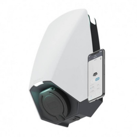 Borne de recharge connectée Seren - Pour véhicule électrique - IP55 - 7,4kW